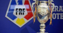 Stire din Sport : Fotbal / Cupa României: programul sferturilor de finală. Meciurile se joacă pe 1 Decembrie