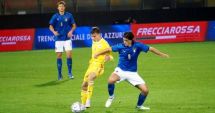 Stire din Sport : Fotbal / Tricolorii U21 au pierdut meciul amical cu Italia, 2-4, după ce au condus cu 2-0