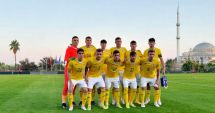Stire din Sport : Fotbal, preliminarii EURO 2022 / România U19 a pierdut cu Turcia, dar s-a calificat la Turul de Elită
