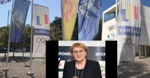 Stire din Sport : Olimpism / Respect, Ana Pascu! Drapelul Comitetului Olimpic și Sportiv Român, în bernă
