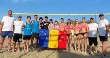 Stire din Sport : Volei / Pregătiri pentru Balcaniadă! Turneu în Ungaria pentru loturile naționale de volei pe plajă