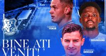 Stire din Sport : Fotbal / Romario Benzar, Gabriel Torje şi Kevin Doukoure au semnat cu FCV Farul