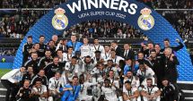 Stire din Sport : Fotbal / Real Madrid a câştigat Supercupa Europei. Goluri Alaba şi Benzema
