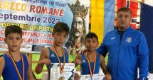 Stire din Sport : Lupte / Sportivii de la CS Medgidia, pe podiumul concursului internațional Cupa „Ștefan cel Mare” de la Putna