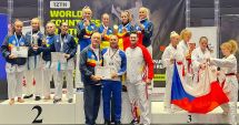 Karate / Aur, argint şi bronz! Livia și Andreea Cotoban, de la CS Farul, medaliate la Campionatul Mondial din Cehia