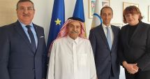 Stire din Sport : Baschet / Președintele FIBA Asia, șeicul Saud Ali Al-Thani, vizită la Casa Olimpică