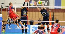 Stire din Sport : Volei / CS Arcada, eliminată din Liga Campionilor. Hebăr Pazardjik s-a impus în „setul de aur”!