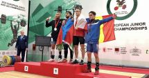 Stire din Sport : Haltere / Românul Victor Anici, medaliat cu bronz la Europenele de juniori şi tineret U23 de la Durres