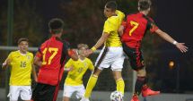Stire din Sport : Fotbal / Obiectiv aproape compromis! Tricolorii U17, învinşi şi de Belgia în calificările pentru EURO 2023