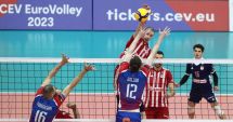 Stire din Sport : Volei / CSA Steaua, învinsă de Olympiakos Pireu, în sferturile de finală ale Cupei Challenge