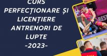 Stire din Sport : Lupte / Curs de perfecționare și licențiere pentru antrenori, luna viitoare, la Izvorani