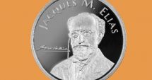 Stire din Economie : BNR, sucursala Constanţa / S-a lansat în circuitul numismatic moneda din argint cu tema Jacques M. Elias