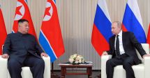 Stire din Actualitate : Kim Jong Un doreşte să se întâlnească cu Putin pentru a discuta despre livrările de arme