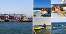 Stire din Economie : ARSVOM: Marinarii salvatori, exerciţiu pentru utilizarea echipamentelor de intervenție în caz de poluare marină cu hibrocarburi