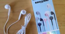 Stire din Eveniment : Constanţa Sud / Căşti audio contrafăcute în valoare de aproximativ 2 milioane lei, reţinute de inspectorii vamali