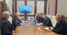 Ambasadorul Greciei la Bucureşti, vizită în Portul Constanţa