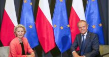 Ursula von der Leyen şi Donald Tusk insistă ca UE să-şi consolideze industria de apărare şi armament