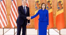 Antony Blinken reafirmă la Chişinău sprijinul SUA pentru Republica Moldova