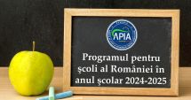 Stire din Economie : APIA: A fost aprobat bugetul pentru implementarea Programului pentru şcoli al României în anul şcolar 2024-2025