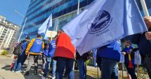 Stire din Economie : A început protestul muncitorilor de la Şantierul Naval Damen Mangalia, în faţa Ambasadei Ţărilor de Jos