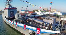 Stire din Actualitate : Coreea de Nord: Accident grav în cursul ceremoniei de lansare a unei nave de război