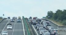 Stire din Eveniment : Trafic blocat pe Autostrada Soarelui! Un accident rutier a paralizat circulația
