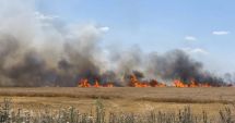 Stire din Eveniment : Incendiu puternic la Osmancea! Flăcările au cuprins islazul și mai multe curți