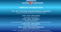 Stire din Actualitate : Programul zilei de miercuri, 20 august, la Antena 3 Constanța