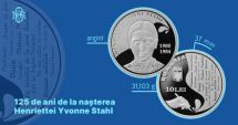 Stire din Economie : BNR: Monedă din argint cu tema 125 de ani de la naşterea Henriettei Yvonne Stahl, lansată în circuitul numismatic