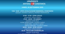 Stire din Actualitate : Programul zilei de vineri, 19 septembrie, la Antena 3 Constanța