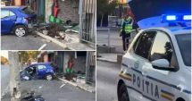Stire din Eveniment : Un congolez beat a intrat cu mașina într-un refugiu de tramvai și un gard
