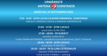 Stire din Actualitate : Programul zilei de miercuri, 24 septembrie, la Antena 3 Constanța