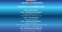 Stire din Actualitate : Programul zilei de duminică, 5 octombrie, la Antena 3 Constanța