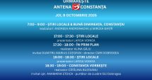 Stire din Actualitate : Programul zilei de joi, 9 octombrie, la Antena 3 Constanța
