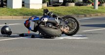 Stire din Eveniment : Accident rutier la intersecția străzilor Portiței cu Merișor din Constanța. Un motociclist a fost rănit