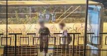 Stire din Eveniment : Vandalism în Constanța! Un minor a fost sancționat pentru inscripționarea stației CT BUS