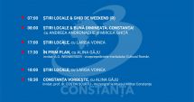 Stire din Actualitate : Programul zilei de vineri, 24 octombrie, de la Antena 3 Constanța