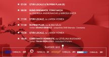Stire din Actualitate : Programul zilei de miercuri, 26 noiembrie, de la Antena 3 Constanța