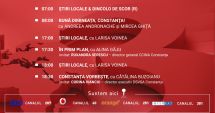 Stire din Actualitate : Programul zilei de marți, 2 decembrie, de la Antena 3 Constanța