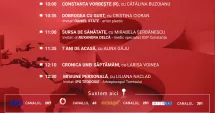 Stire din Actualitate : Programul zilei de sâmbătă, 13 decembrie, de la Antena 3 Constanța
