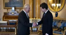Stire din Actualitate : Regele Charles al III-lea l-a primit pe președintele Nicușor Dan la Palatul Buckingham