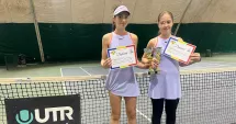 Stire din Sport : Katerina Petre, din Constanța, vicecampioană națională U16 la dublu la doar 14 ani