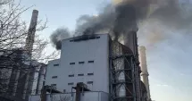Stire din Eveniment : Incendiu la Termocentrala Rovinari: cabluri electrice au luat foc la Grupul 5