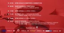Stire din Actualitate : Programul zilei de joi, 16 aprilie, de la Antena 3 Constanța