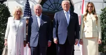 Stire din Actualitate : Regele Charles al III-lea și regina Camilla, primiți de Donald Trump la Casa Albă