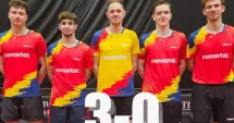 Stire din Sport : Naționala masculină de tenis de masă a României, debut cu dreptul la Mondialele de la Londra