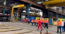 Stire din Economie : Încep concedierile colective la Șantierul Naval Damen Mangalia. Muncitorii, dați afară în două etape. Se acordă salarii compensatorii