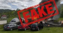 Stire din Eveniment : Panicǎ după o bubuitură puternică. Imagini generate cu AI au alimentat zvonul unui accident aviatic