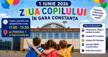 Stire din Economie : CFR: Ziua Internațională a Copilului, sărbătorită și în Gara Constanța