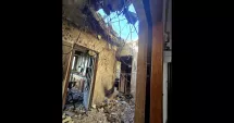 Stire din Eveniment : Imagini cu apartamentul din Galați peste care s-a prăbușit drona rusească